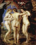 Peter Paul Rubens The Three Graces painting